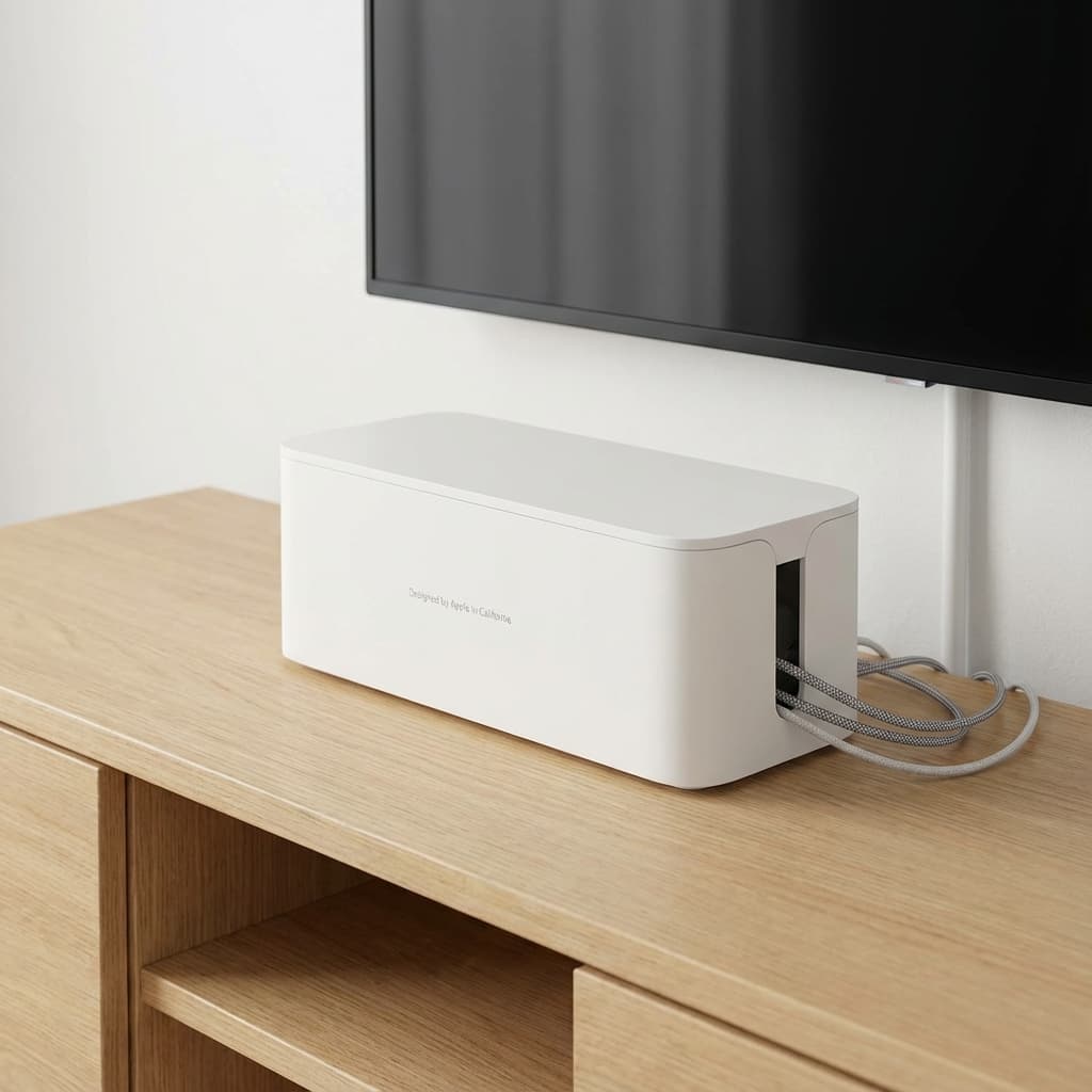 Minimalist Cable Management Box