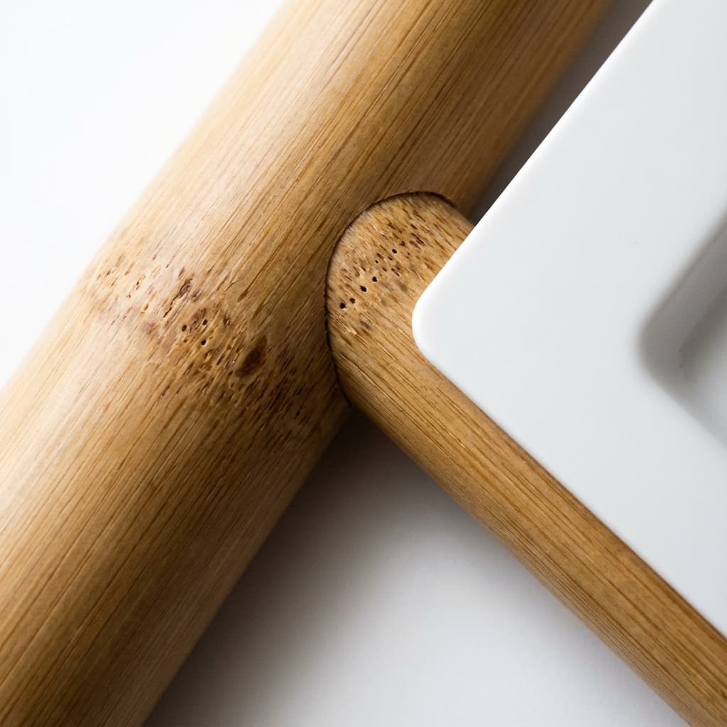 Bamboo and Plastic Texture Detail