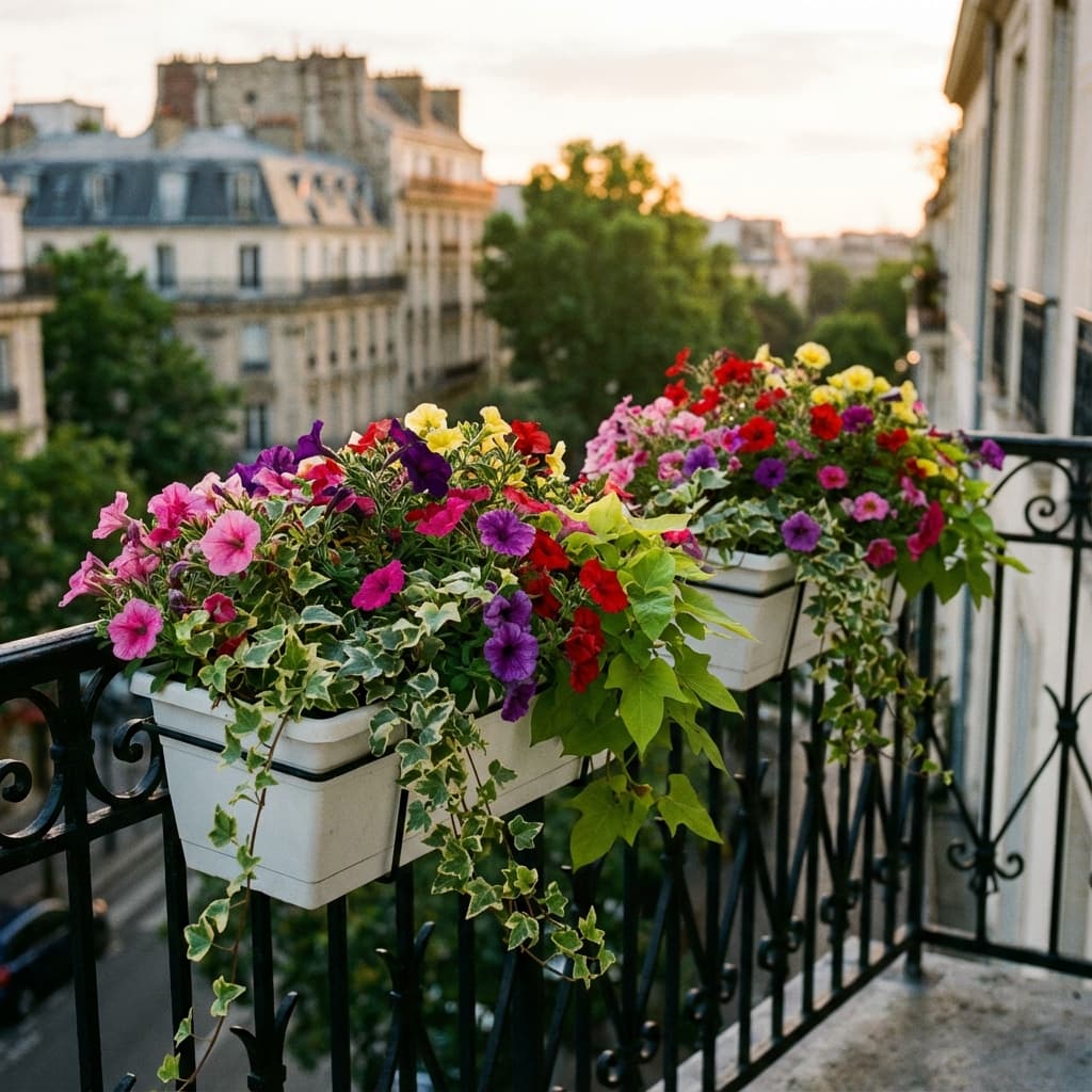 Balcony Railing Planters (Set of 2)